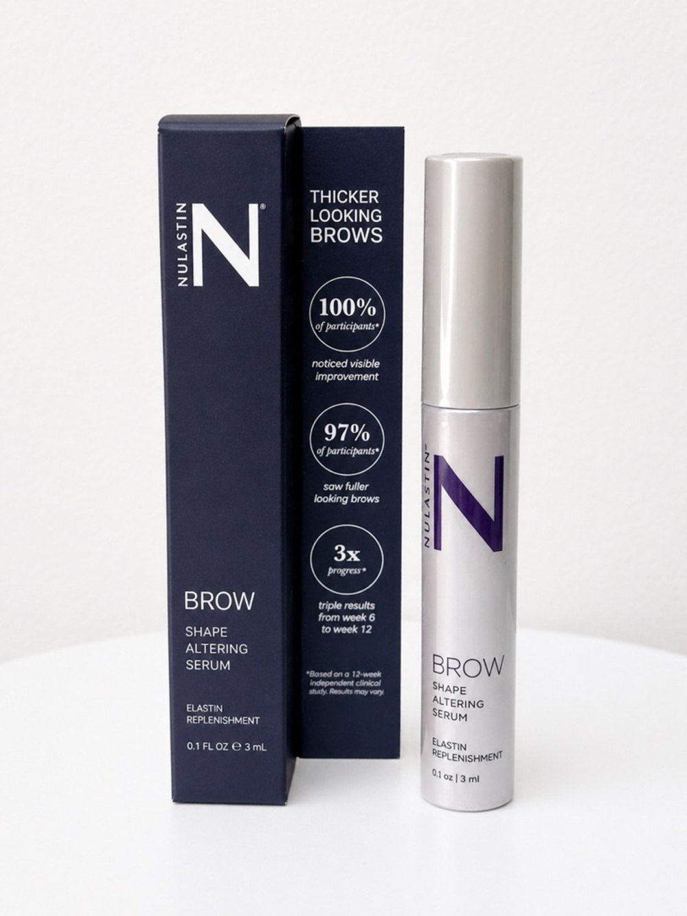 Brow Shape Altering Serum - Silver